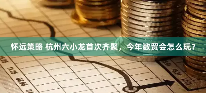 怀远策略 杭州六小龙首次齐聚，今年数贸会怎么玩？